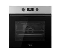 TEKA HSB 635 S Four multifonction de 60 cm, système de nettoyage HydroClean Pro, système de 1 guide Plus-extension, chauffage rapide, 8 fonctions de cuisson, 70 l, couleur acier inoxydable