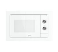 TEKA Micro-ondes intégrable avec décongélation automatique, capacité 20 l, 5 niveaux de puissance, 750 W, verre blanc, modèle NEO MB 6200 BI WH