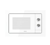 TEKA Micro-ondes intégrable avec décongélation automatique, capacité 20 l, 5 niveaux de puissance, 750 W, verre blanc, modèle NEO MB 6200 BI WH