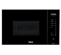 Teka ML 825 Verre noir - Four à micro-ondes intégré 25 litres avec grill noir