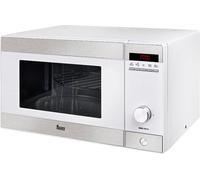 Teka MWE 230 G - Micro-ondes + Gril fr Pose libre, Capacité fr 23 litres, Panneau de commande électronique fr, 8 Menus fr Accès direct, Dégivrage par temps et par poids, Couleur White