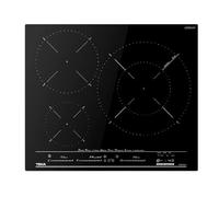 TEKA Plaque à induction 60 cm, 3 feux, capteurs de température, zone XL et fonction paella, Touch Control MultiSlider, IZC 63632 MPT