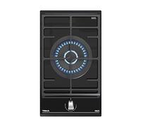 Teka | Plaque en verre gaz de 30 cm avec fonction ExactFlame de gaz butane | GZC 31330 XB | Noir | 9,8 x 30 x 51 cm