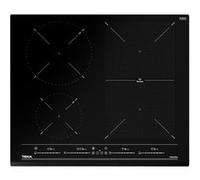 TEKA Plaque induction IZF 64440, 4 foyers dont 1 flex, 7200w Noir