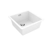 Teka Radea évier tegranit 45.6x45.6 cm blanc 115230050