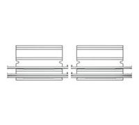 TEKA Rail four Rails télescopiques 2 Niveaux pour four, 41599010 G