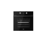 Teka SteamGourmet HLB 8550 SC Four multifonction de 59,5 cm, système de nettoyage SteamCleanPRO, fonction spéciale cuisson à la vapeur, réservoir d'eau, 12 fonctions de cuisson, 70 l, verre noir