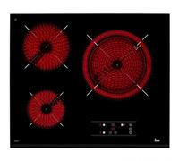 Teka TB 6315 Plaque Vitrocéramique 3 Zones Noir