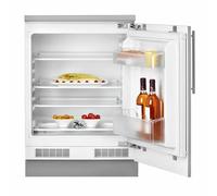 Teka TKI3 145 D - Réfrigérateur intégré Defrost, 82 cm, sous comptoir, 1 porte, thermostat réglable, capacité totale 130 l, éclairage LED, blanc