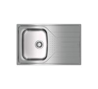 Teka Universe évier en acier inoxydable avec siphon 79x50 cm 115110011