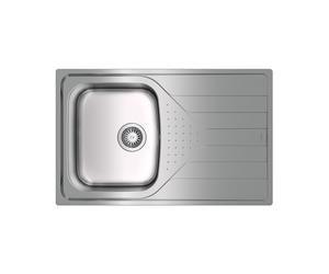 Teka Universe évier en acier inoxydable avec siphon 79x50 cm 115110011