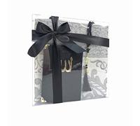 Tekbir Le coffret cadeau musulman contient un tapis de prière, un livre de Sourate et un chapelet, idéal comme cadeau pour l'Aïd ou pour toutes les occasions