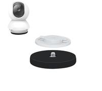 TEKCAM Support de Montage Magnétique Compatible avec Tp-Link Tapo C210/C200/C220/C211/C212/C220/C225, Kasa Ec70/Kc410s Caméra Surveillance, Support Mural pour Moniteur de Bébé