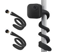 TEKCAM Support Flexible Twist Mount, Compatible avec Blink Mini/Mini 2, Blink Outdoor 4 (4ème génération) / (3ème génération), Blink XT/XT2, caméra intérieure Clignotante, Pas de Trous [2 Paquets]