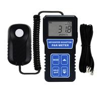 TEKCOPLUS Compteur de lumière numérique portable PAR mètre photo-synthétiquement actif testeur PPFD l'éclairage des plantes horticoles, étude de recherche sur les plantes d'intérieur et d'extérieur