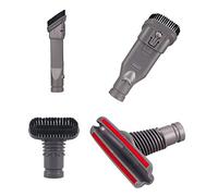 Tekehom Lot de 4 Home Kit d'outils de nettoyage Aspirateur Accessoires pour Dyson V6 DC16 DC31 DC33 DC34 DC35 DC 56 Dc58 DC59 Dc61 DC62 Dc72 aspirateurs à main levée