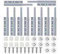 Tekenewbse Aimant Porte Placard, 10 Pièces Push to Open Poussoir Pression Loquet Magnetique, Amortisseur Ferme Porte Poussant, Rebondeur de Tiroir D'armoire, Poussoir Placard Fermeture Magnétiques