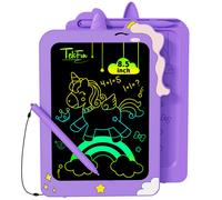TEKFUN Cadeaux d'anniversaire pour filles 8,5 pouces Tableau d' criture LCD Tablette d' criture pour enfants Bloc-notes Tablette de dessin Jouets