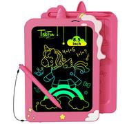TEKFUN LCD criture Tablette pour enfants 8,5 pouces Unicorn Toddler Doodle Board Drawing Tablet Reusable Electronic Pads Educational and Learnin
