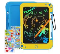 TEKFUN Tablette Dessin Enfant Jouets Enfant 3 4 5 6 7 Ans Garçon Fille, Tablette d'écriture LCD 8,5 Pouces Ardoise Magique, éducatifs Jouet Cadeaux d'anniversaire de Noël pour Enfants (Bleu Jaune)