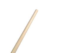 TEKKA BUDO Hanbo Bâton d'entraînement en chêne blanc 90 cm - Forme droite - Aikido Kobudo Arts martiaux Bâton court en bois