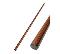 TEKKA BUDO Jo Stab Bâton d'entraînement, long, en bois de chêne rouge, chêne blanc, plastique, rotin, pour Aïkido, Iaido, Kempo, Kobudo, arts martiaux, 127 cm