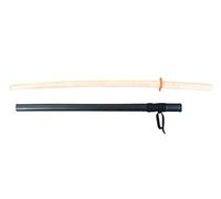 TEKKA BUDO Saya Fourreau en plastique pour bokken en bois - Fourreau pour épée noir