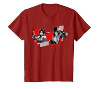 【Tekken】 Tekken 036 T-Shirt, Enfant, Canneberge, 8 Ans