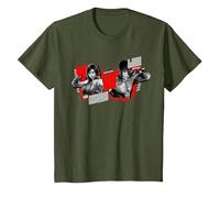 【Tekken】 Tekken 036 T-Shirt, Enfant, Olive, 8 Ans