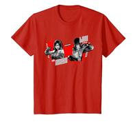 【Tekken】 Tekken 036 T-Shirt, Enfant, Rouge, 2 Ans