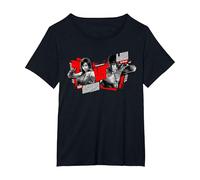 【Tekken】 Tekken 036 T-Shirt, Femme Grandes Tailles, Noir, 6X