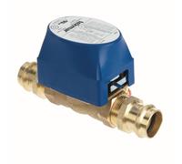 tekmar 703PR Vanne de zone 2 voies | Normalement fermée, actionnement électromécanique avec interrupteur d'extrémité, raccord à pression de 2,5 cm, systèmes de chauffage et de refroidissement