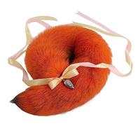 Teknis Butt Plug Fox Queue De Fourrure Anal Plug Orange Sexy Adulte Jouet Mode Butt en Acier Inoxydable Cosplay Sex Toys-100CM Tail||4.0CM Butt Plug