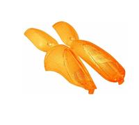 Teknix Cabochon de clignotant compatible avec Scooter Gilera 50 Stalker 2005 à 2011 orange