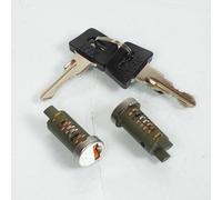 Teknix contacteur a cle Scooter Compatible avec Typhoon (2 barillets + 2 cles) Petit diametre