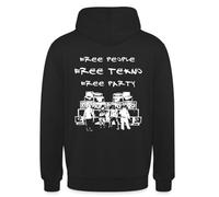 Tekno 23 Free People Free Tekno Free Party Sweat À Capuche Unisexe