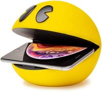 Chargeur sans-fil Pac-Man TEKNOFUN - Jaune - Recharge par induction - Pour enfants à partir de 10 ans