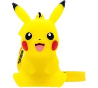 Pokémon Lampe figurine lumineuse Pikachu avec dragonne jaune 9 cm