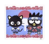 Teknofun Lampe Naruto Shippudenxhello Kitty Led Uchiwa Sanrio 30 Cm