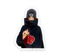 TEKNOFUN - Licence Naruto Shippuden - Neon Mural LED Itachi Uchiwa 40 cm - Décoration Lumineuse - câble USB (Inclus) - Livré avec 2 Supports -pour Enfants et Adultes - À partir de 14 Ans - 811600