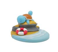 Teknofun - Licence Officiel Pokemon - Pokemon scène Lumineuse Carapuce Figurine Lumineuse - USB-C - 811418, Bleu-Blanc-Marron-Beige
