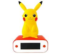 Figurine Teknofun Pokémon Pikachu 3D lampe heure réveil G