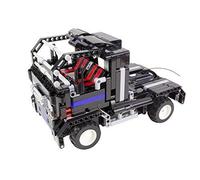 Teknotoys - 85000015 - Jeux De Construction Télécommandé - Active Bricks Rc - 2 En 1 - Camion & Voiture De Sport. Noir