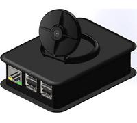 Teko Boîtier Raspberry Pi TEK-CAM3.9 avec boîtier caméra noir