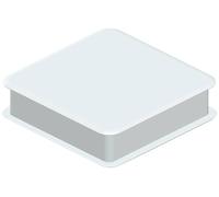 TEKO TEK-MBD.40 Boîtier électronique 103.36 x 103.36 x 27.8 plastique blanc 1 pc(s)