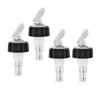 TEKONDA Lot de 4 distributeurs de liqueur de 2 cl - Bec verseur - Accessoire de bar - Convient pour les vins, spiritueux, cocktails