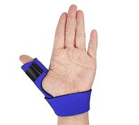 Teksome 2 attelles doigt | Bandes en aluminium | Support doigt réglable pour l'immobilisation des articulations