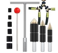 Teksome Aiguille d'arrêt d'eau pour Tube, goupille d'arrêt d'eau Portable en Acier Inoxydable | Aiguille d'arrêt d'eau Universelle pour 1,27 cm 1,27 cm 3/4" Ensemble d'outils plomberie