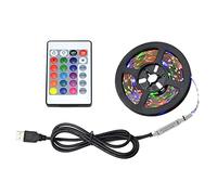 Teksome Banlumineuse LED RVB avec télécomman, éclairage LED d'intérieur pour Chambre, fête, Bricolage Plusieurs Couleurs sur Une Ligne