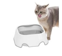 Teksome Bol à Eau pour Chat - Bol d'eau Flottant pour Chat - Distributeur Anti-débordement, Mangeoire et Accessoires pour Chatons et Petits Animaux tels Que Lapin et Hamster